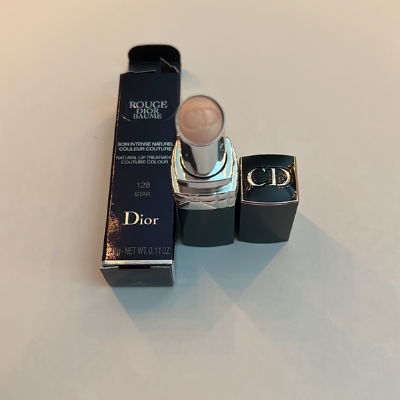 NIB! Dior Natural Lip Treatment In Color #128 Star. - Picture 3 of 11